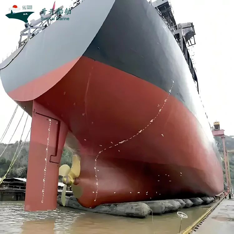 Airbag di sicurezza per il lancio di navi ad alta resistenza
